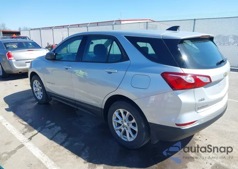 2018 Chevrolet Equinox Ls from USA, damaged, VIN 2GNAXHEV3J6351018